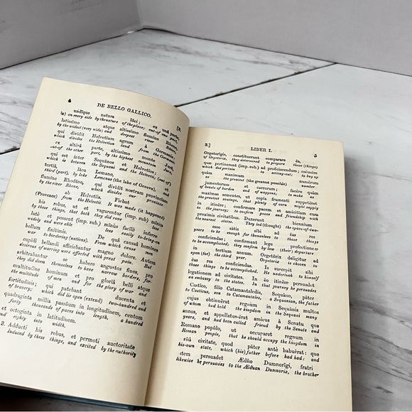 Caesar's Gallic War Interlinear Translation Mckay - Picture 6 of 16